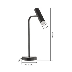 Schöner Wohnen Stina LED tafellamp, zwart