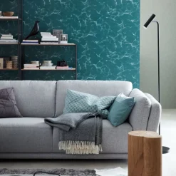 Schöner Wohnen Stina LED vloerlamp zwart