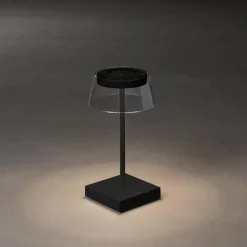 Scilla LED tafellamp met USB, zwart