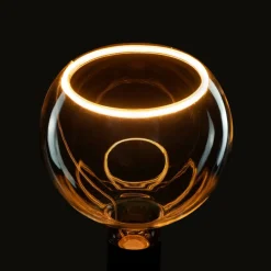 SEGULA floating bol G150 E27 6W grijs glas open