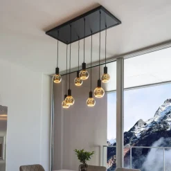 SEGULA floating bol G125 E27 6W grijs glas open