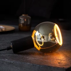 SEGULA floating bol G125 E27 6W grijs glas open