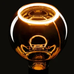 SEGULA floating bol G125 E27 6W grijs glas open