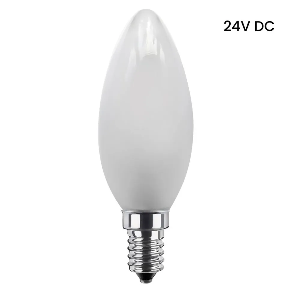Segula kaarslamp E27 24V DC 3W 927 ambient mat