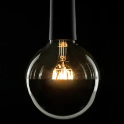 SEGULA LED bol E27 6,5W 927 kopspiegel zilver