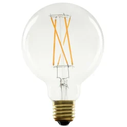 SEGULA LED bol E27 5W G95 2.200K dimbaar helder
