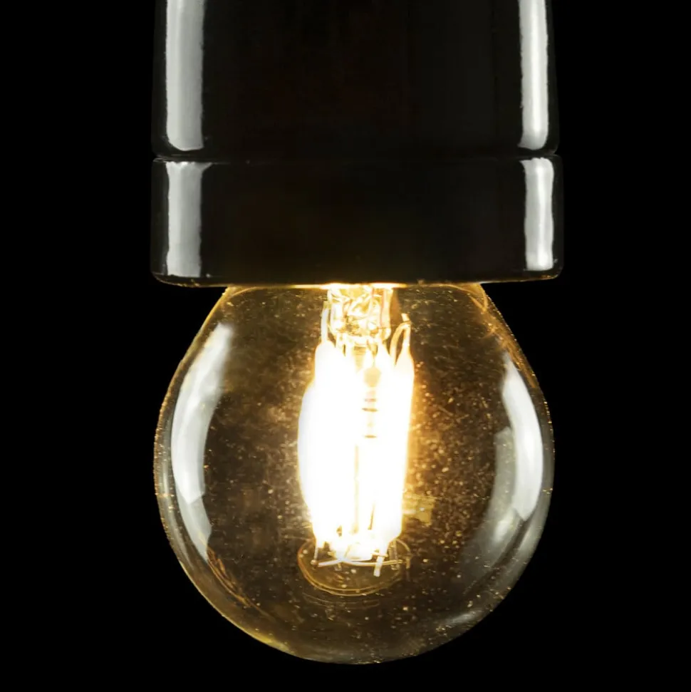 Segula LED E27 3W golfbal 24V DC gloeidraad helder 927 dimbaar