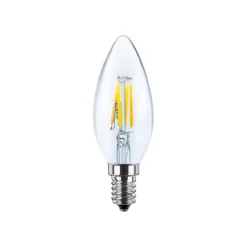 Segula LED E14 3W kaars 24V DC gloeidraad helder 927 dimbaar