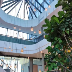 SEGULA LED floating bol G200 E27 6W twist rook