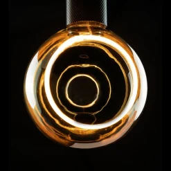 SEGULA LED floating bol G150 E27 4,5W goud 90°