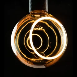 SEGULA LED floating bol G150 E27 4,5W goud 90°