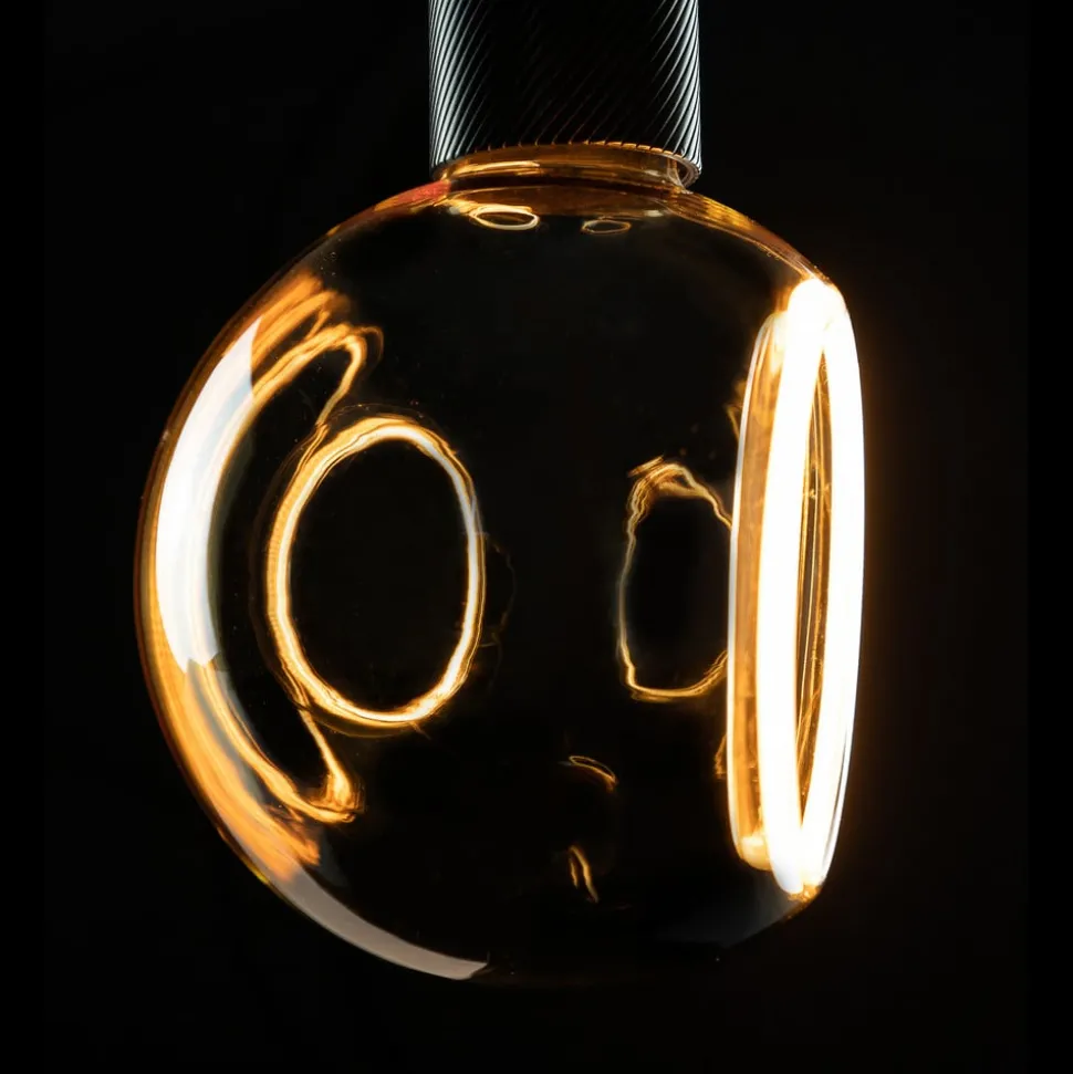 SEGULA LED floating bol G150 E27 4,5W goud 90°