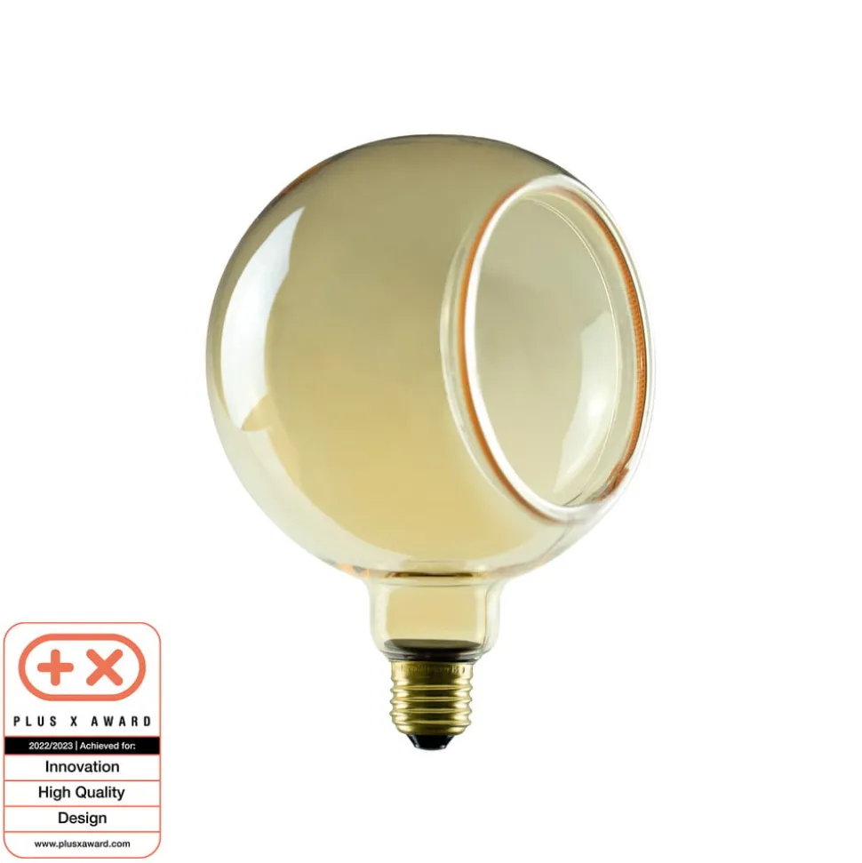 SEGULA LED floating bol G150 E27 4,5W goud 90°