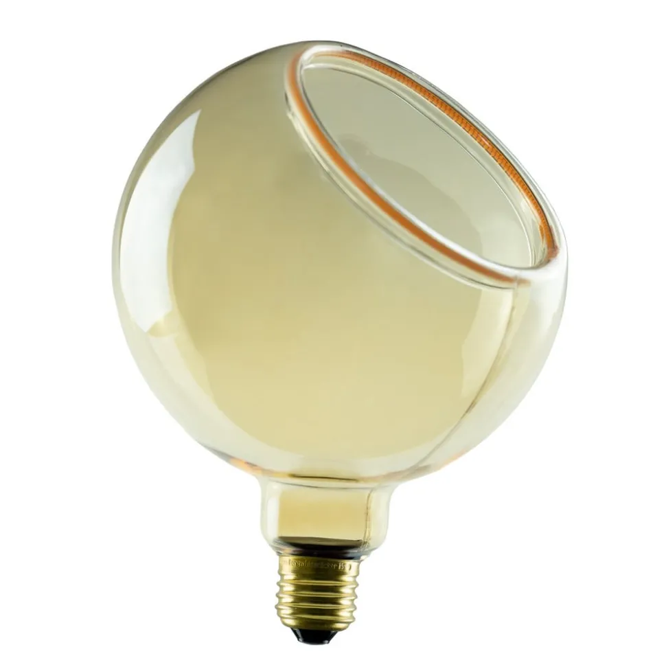 SEGULA LED floating bol G150 E27 4,5W goud 45°