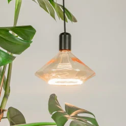 SEGULA LED floating diamond E27 8W goud dimbaar