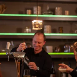 SEGULA LED Floating-Cube 86 E27 4,5W warmwit