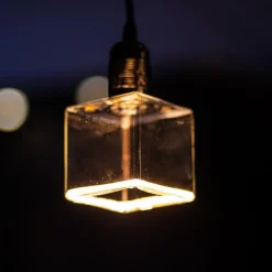 SEGULA LED Floating-Cube 86 E27 4,5W warmwit