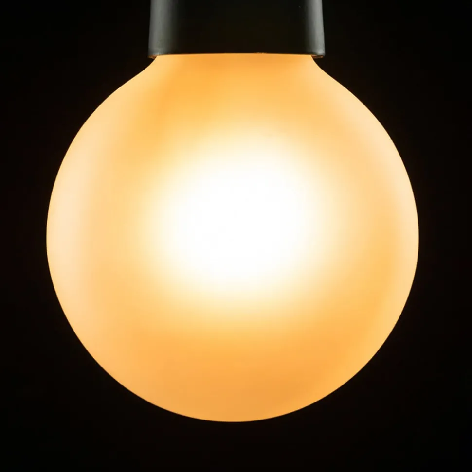 Segula LED globe E27 3W G95 1.900K dimbaar gesatineerd