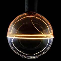 Segula LED globe Illusion, E27 G190 blauw/amber 6W 1.900K dimbaar