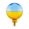Segula LED globe Illusion, E27 G145 blauw/amber 6W 1.900K dimbaar
