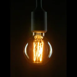 Segula LED globe lamp E27 G80 5W 2.200K goud dimbaar