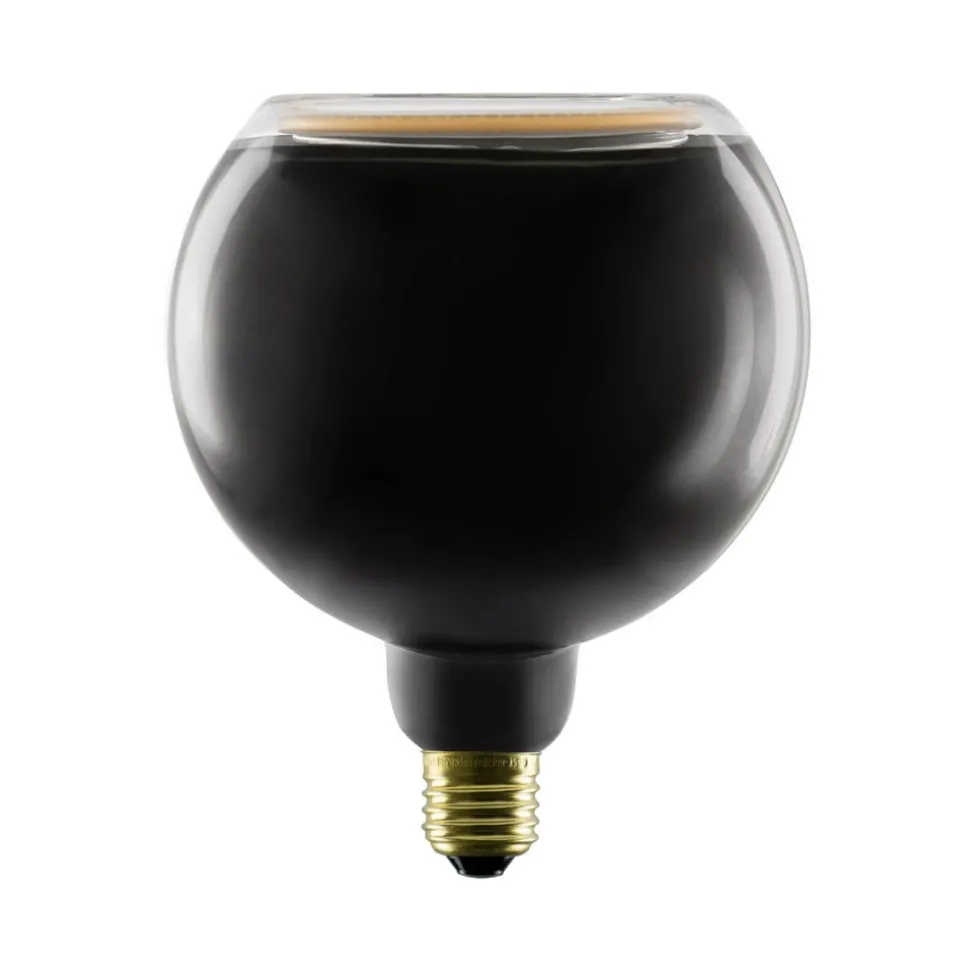 Segula LED globe lamp Zwevend, E27 zwart G150 4 W 922 dimbaar