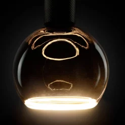 Segula LED globe lamp Zwevend, E27 zwart G150 4 W 922 dimbaar
