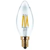 SEGULA LED kaarslamp E14 3W 2.200K filament helder