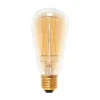 Segula LED lamp E27 ST64 5W 2.200K goud/goud dimbaar