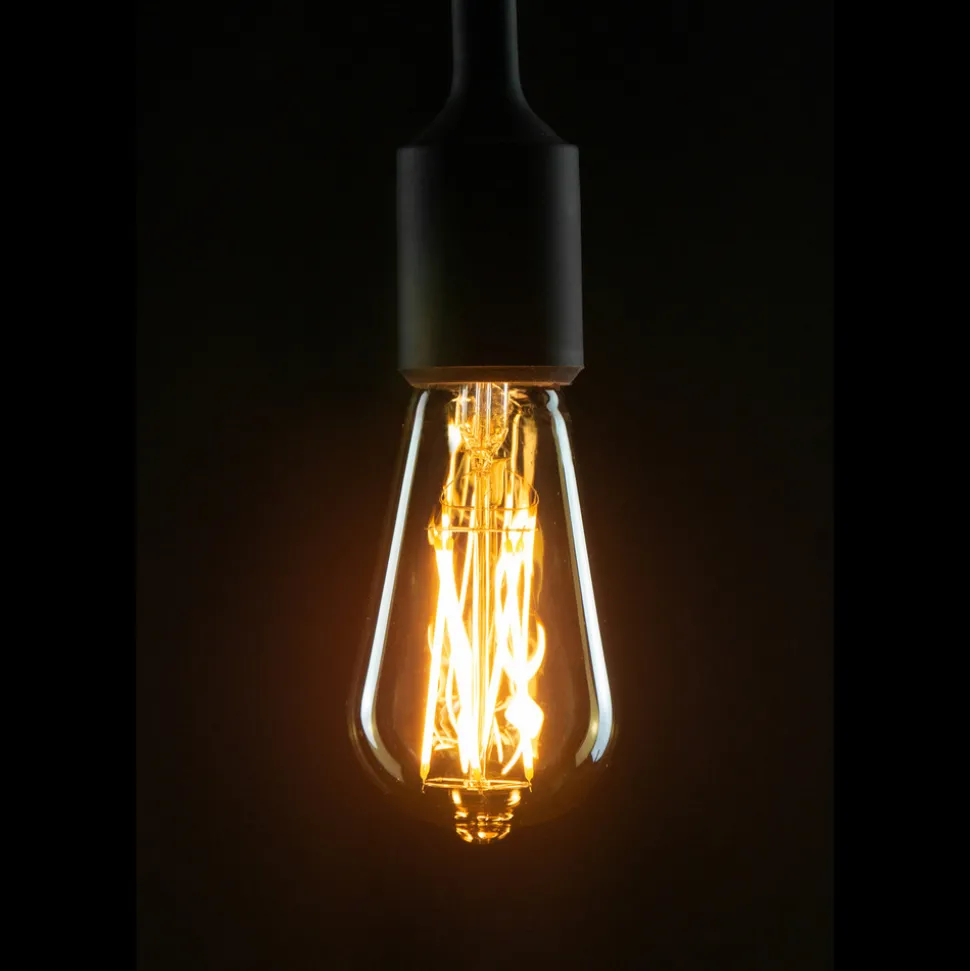 Segula LED lamp E27 ST64 5W 2.200K goud/goud dimbaar