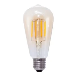 Segula LED lamp E27 ST64 5W 2200K goud/zilver dimbaar