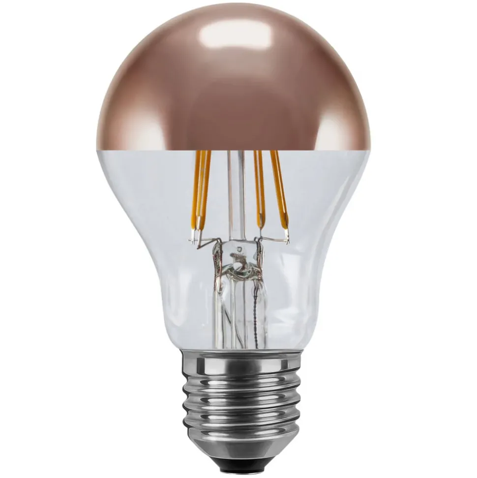 SEGULA LED lamp E27 3,2W 927 kopspiegel koper