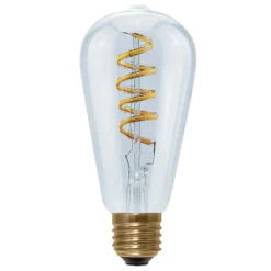 SEGULA LED lamp Rustika Curved E27 6W 1.900K