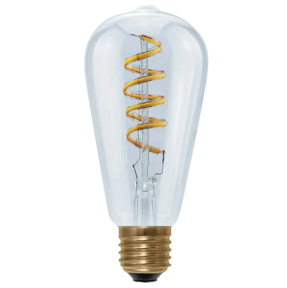 SEGULA LED lamp Rustika Curved E27 6W 1.900K