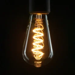 SEGULA LED lamp Rustika Curved E27 6W 1.900K