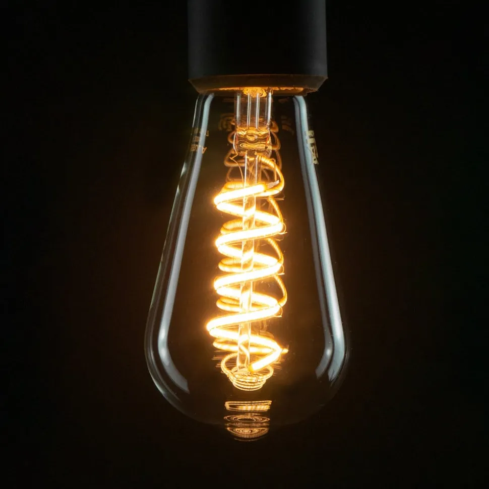 SEGULA LED lamp Rustika Curved E27 6W 1.900K