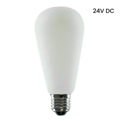 SEGULA LED lamp 24V E27 6W 927 Rustika opaal dim