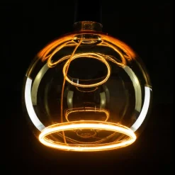 Segula LED zwevende globe G150 E27 4W 922 goud dimbaar