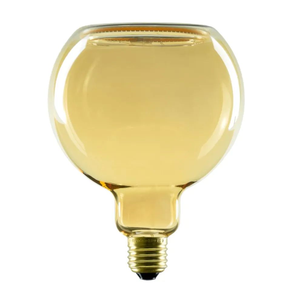 Segula LED zwevende globe G125 E27 4W goud 922 dimbaar