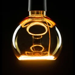 Segula LED zwevende globe G125 E27 4W goud 922 dimbaar