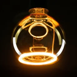 Segula LED zwevende globe G125 E27 4W goud 922 dimbaar