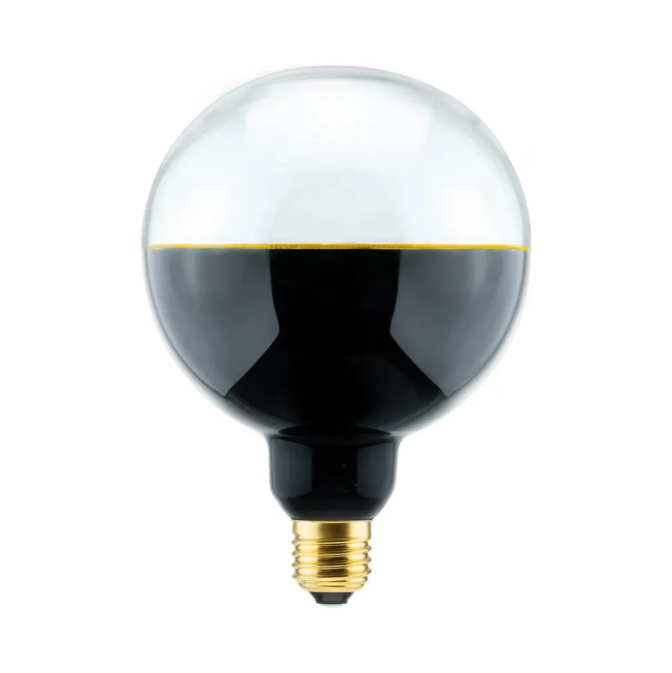Segula LED-Globe Illusion E27 G125 helder/zwart 5W 1900K dimbaar