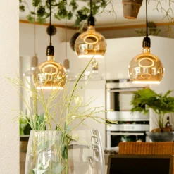 Segula LED-Zwevend G200 E27 4,5W 922 goud dimbaar