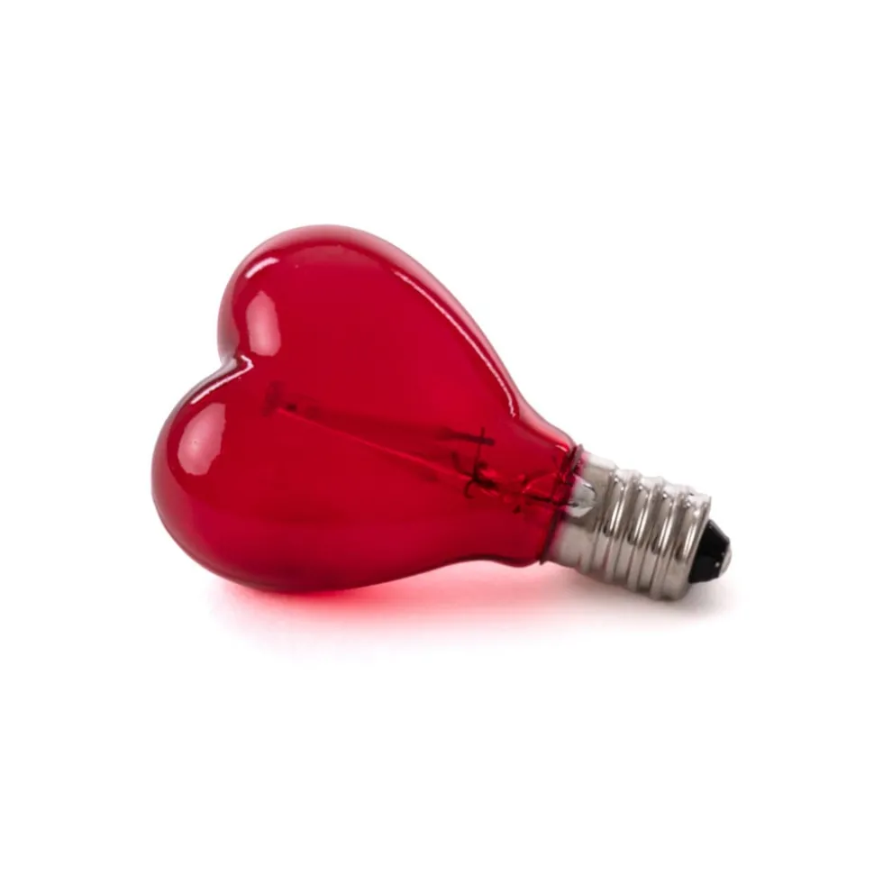 SELETTI LED lamp E14 1W 5V, Muislamp, hart rood