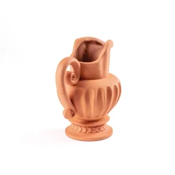 SELETTI Magna Graecia Caraffa vaas, hoogte 33 cm, terracotta