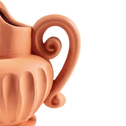 SELETTI Magna Graecia Caraffa vaas, hoogte 33 cm, terracotta