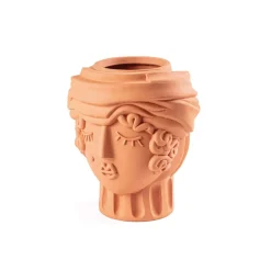 SELETTI Magna Graecia Vrouwenvaas, hoogte 33 cm, terracotta