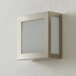 Sensor buiten wandlamp Aqua Legendo Mini, RVS