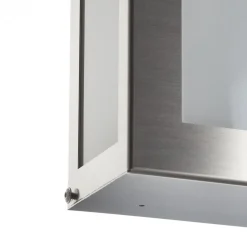 Sensor buiten wandlamp Aqua Legendo Mini, RVS