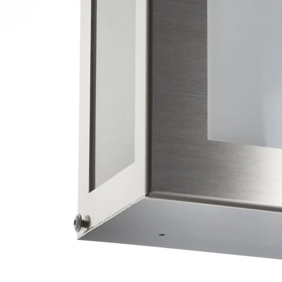 Sensor buiten wandlamp Aqua Legendo Mini, RVS